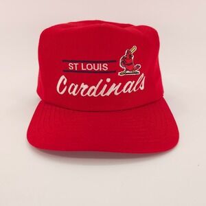 Vintage Annco St Louis Cardinals Hat Mens OSFM Red Snapback Baseball Cap MLB